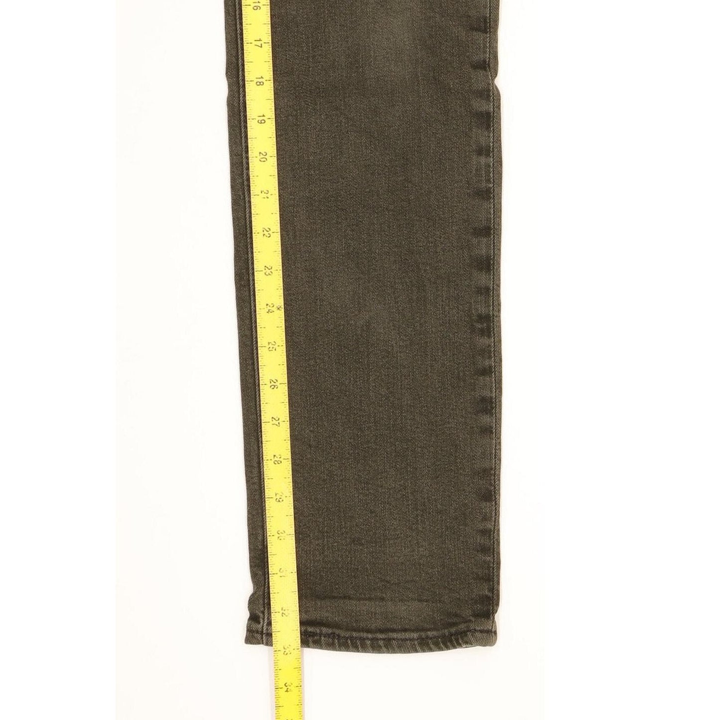 Levi's 511 Men Charcoal Straight Slim Stretch Jeans W33 L33