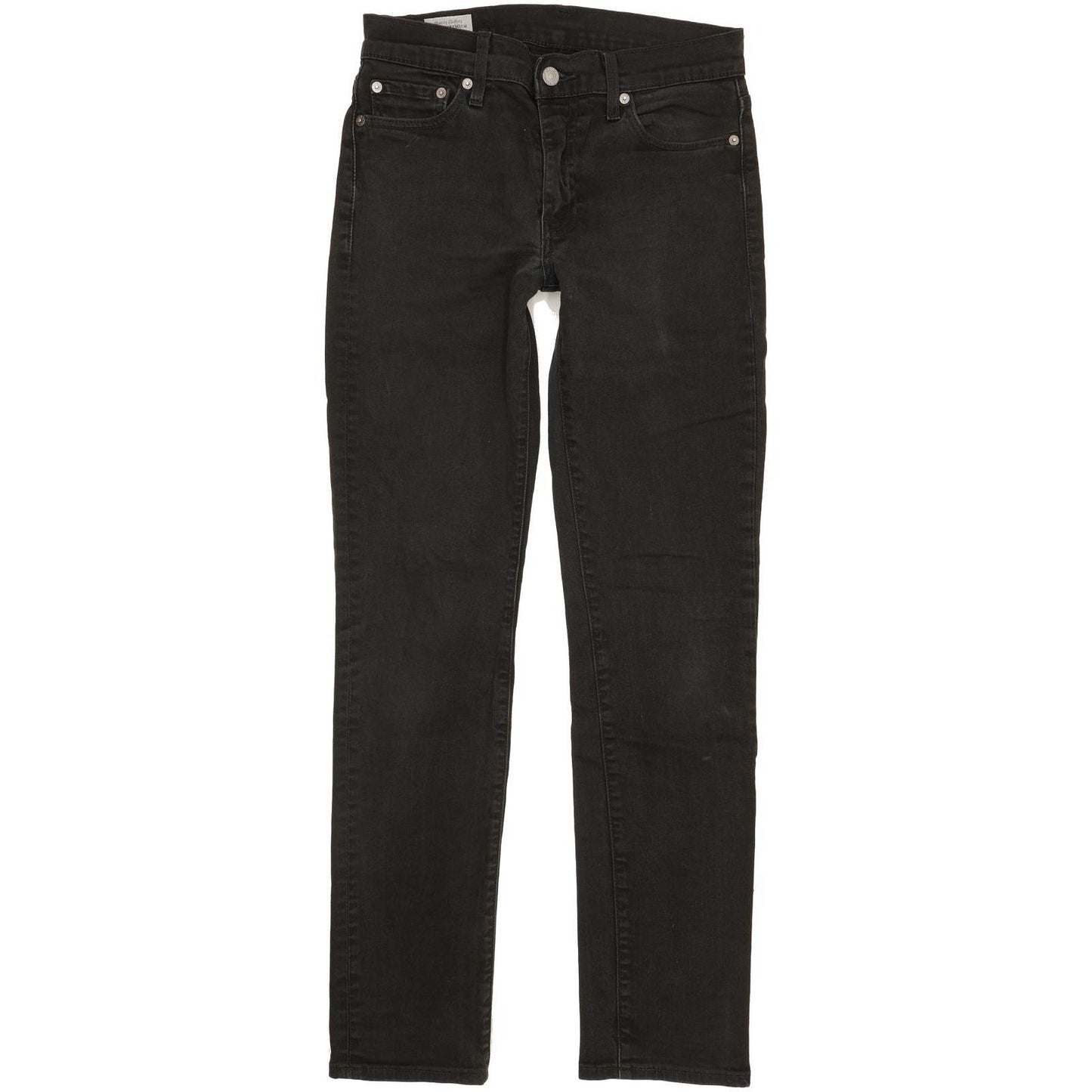 Levi's 511 Men Black Straight Slim Stretch Jeans W30 L31
