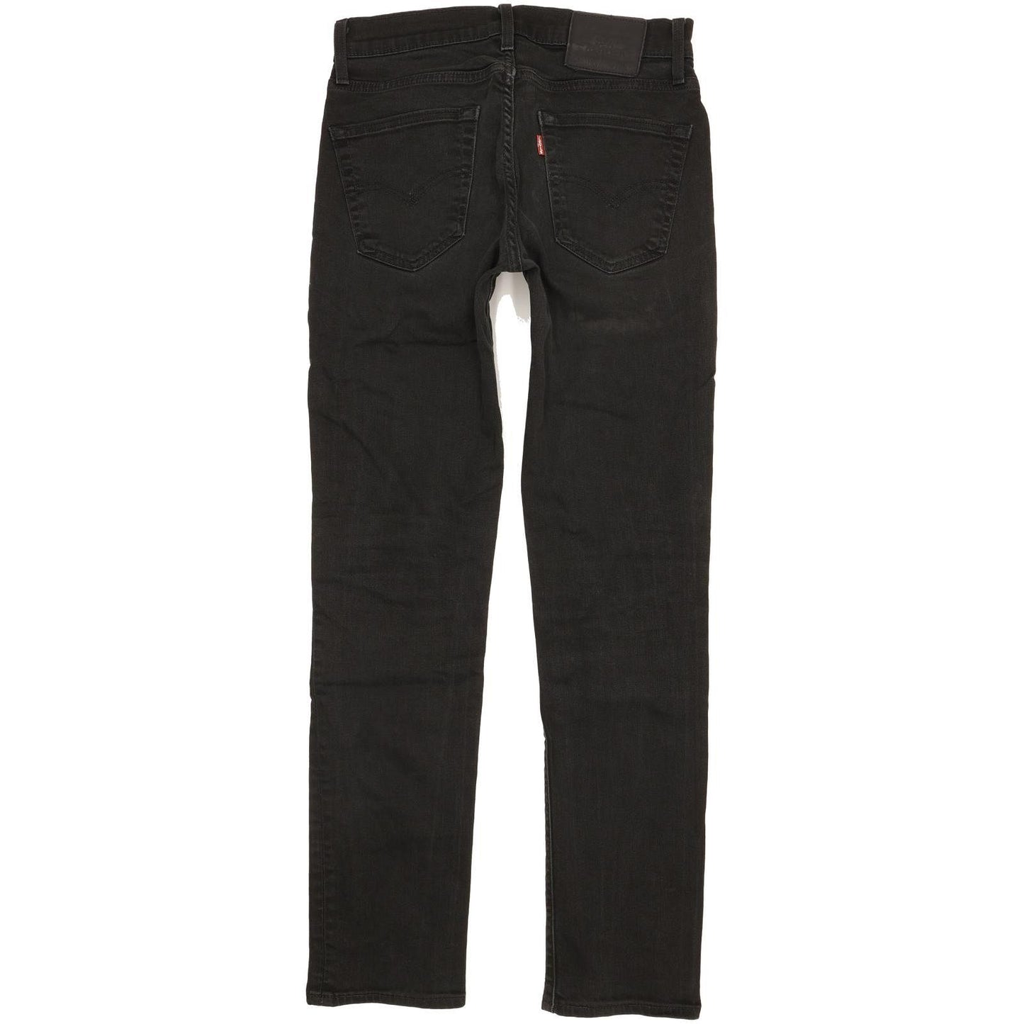 Levi's 511 Men Black Straight Slim Stretch Jeans W30 L31