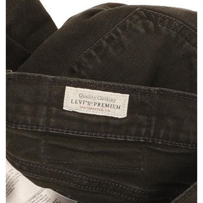 Levi's 511 Men Black Straight Slim Stretch Jeans W30 L31