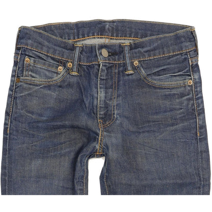 Levi's 510 Men Blue Skinny Slim Stretch Jeans W30 L27
