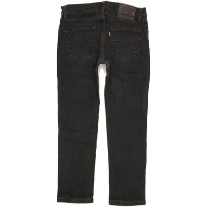 Levi's 511 Men Black Straight Slim Stretch Jeans W32 L27