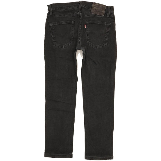 Levi's 511 Men Black Straight Slim Stretch Jeans W32 L27