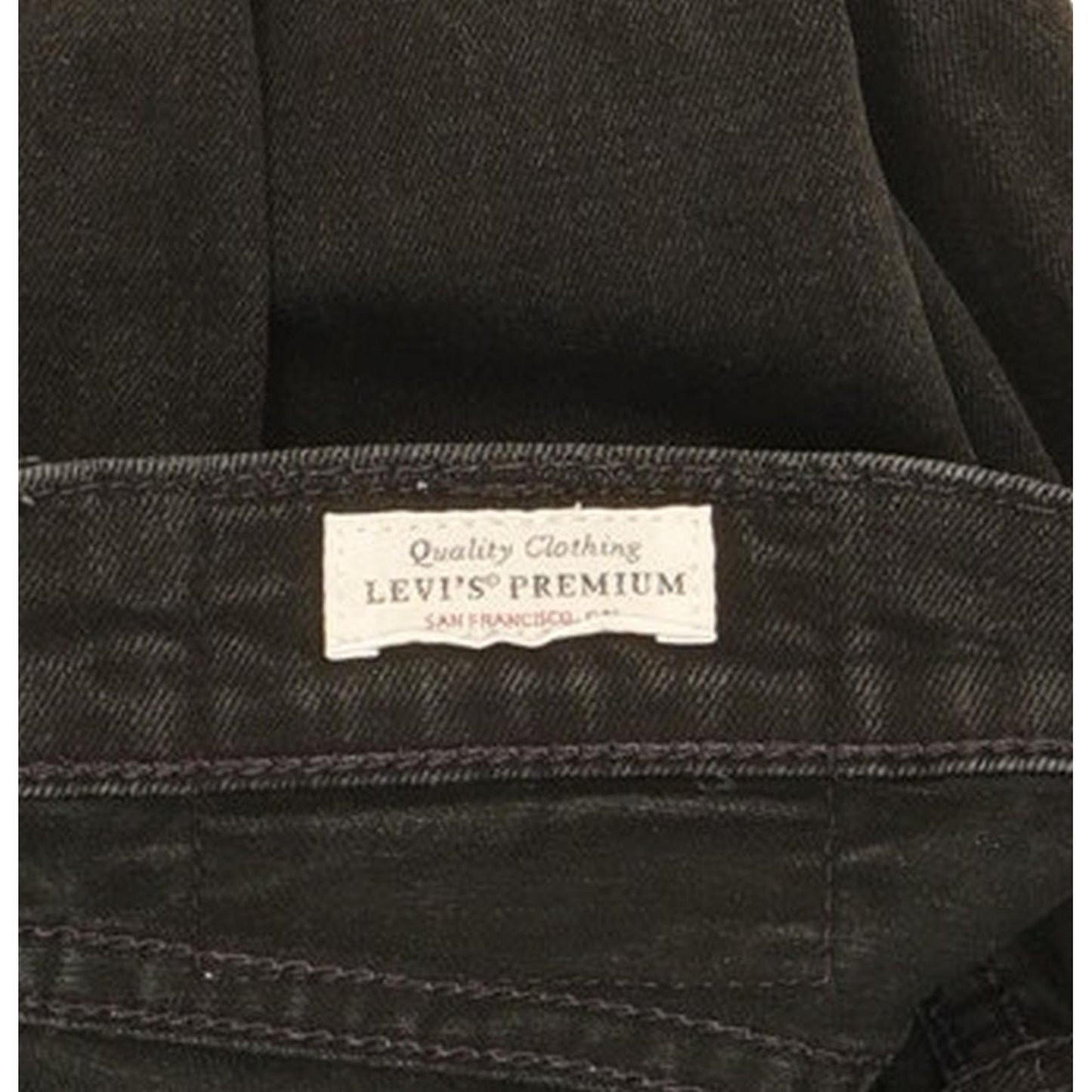 Levi's 511 Men Black Straight Slim Stretch Jeans W32 L27