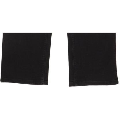 Levi's 505 Black Straight Regular Stretch Jeans High Waisted W32 L30