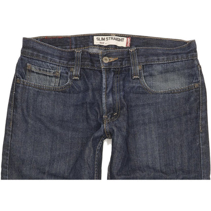 Levi's 514 Men Blue Straight Slim Jeans W32 L30