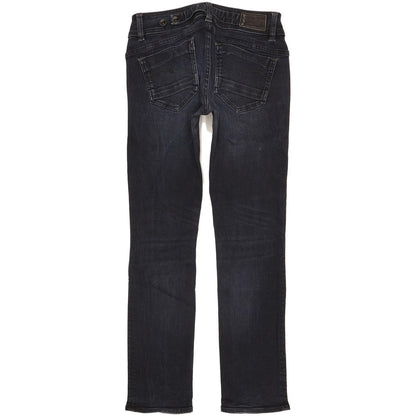 G-Star Midge Saddle Women Navy Straight Slim Stretch Jeans W28 L30