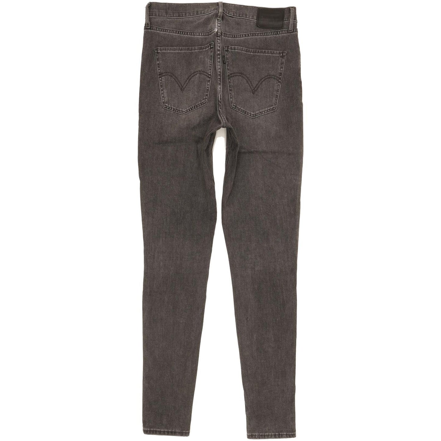 Levi's Mile Charcoal Skinny Slim Stretch Jeans High Waisted W30 L32