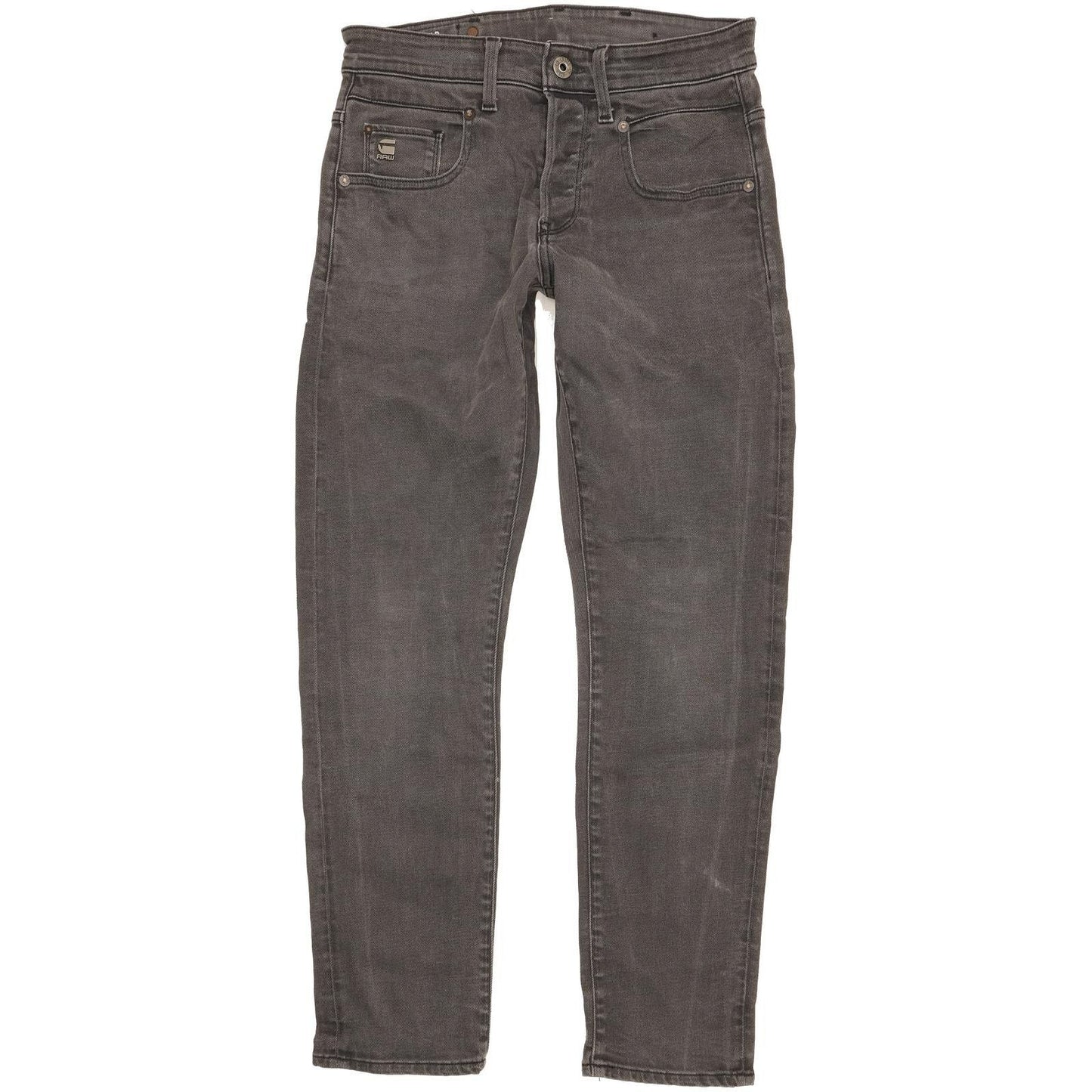 G-Star Radar Men Grey Tapered Regular Stretch Jeans W29 L30
