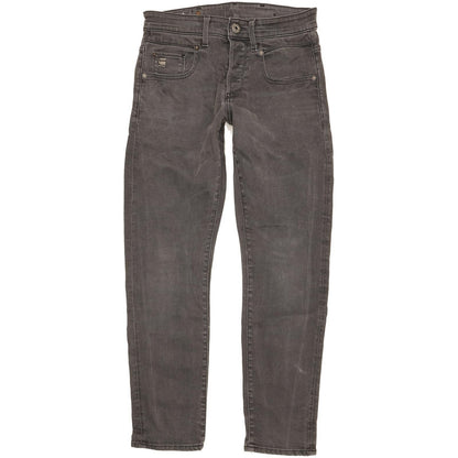 G-Star Radar Men Grey Tapered Regular Stretch Jeans W29 L30