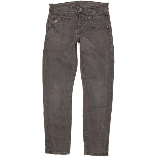 G-Star Radar Men Grey Tapered Regular Stretch Jeans W29 L30
