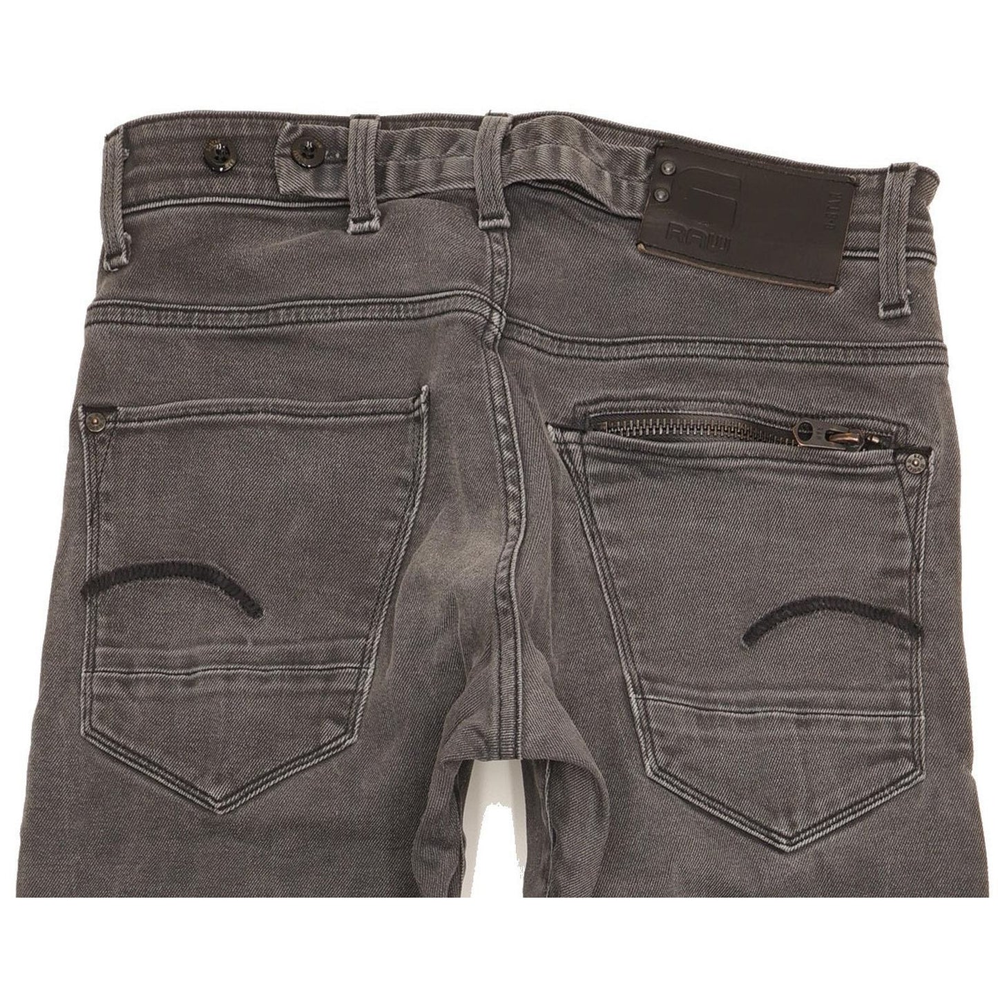 G-Star Radar Men Grey Tapered Regular Stretch Jeans W29 L30