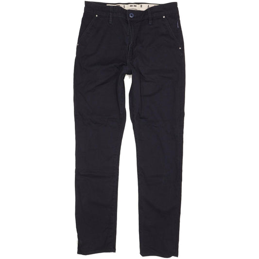 G-Star Navy Straight Slim Chino Stretch Jeans High Waisted W29 L31