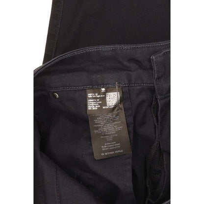 G-Star Navy Straight Slim Chino Stretch Jeans High Waisted W29 L31