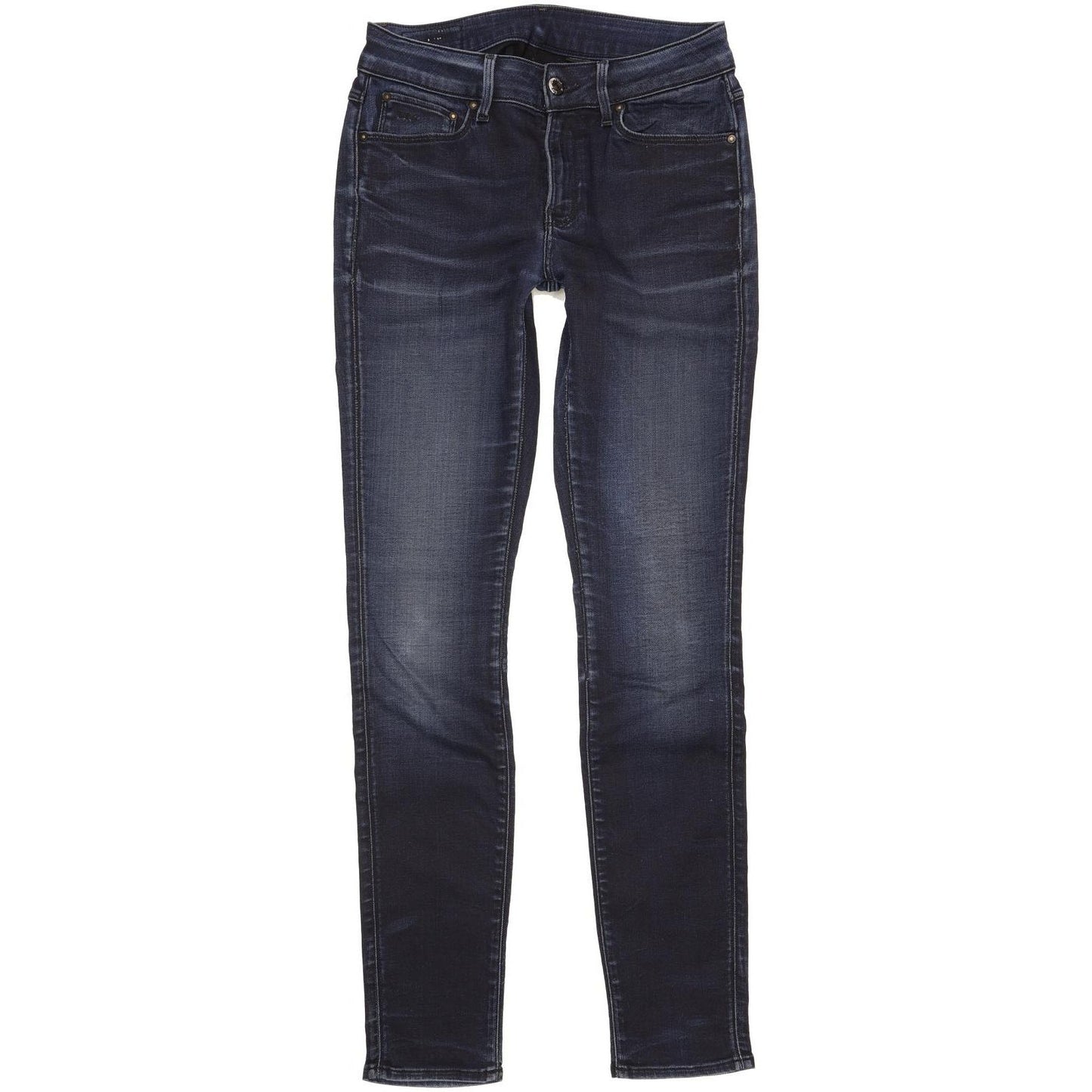 G-Star 3301 Women Navy Skinny Slim Stretch Jeans W29 L32