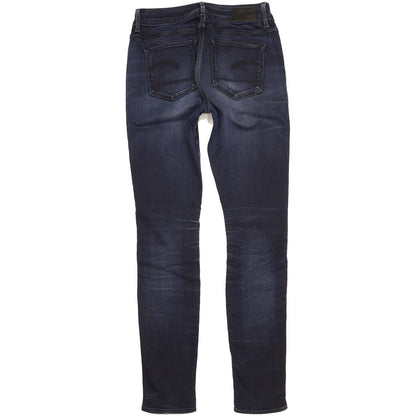 G-Star 3301 Women Navy Skinny Slim Stretch Jeans W29 L32