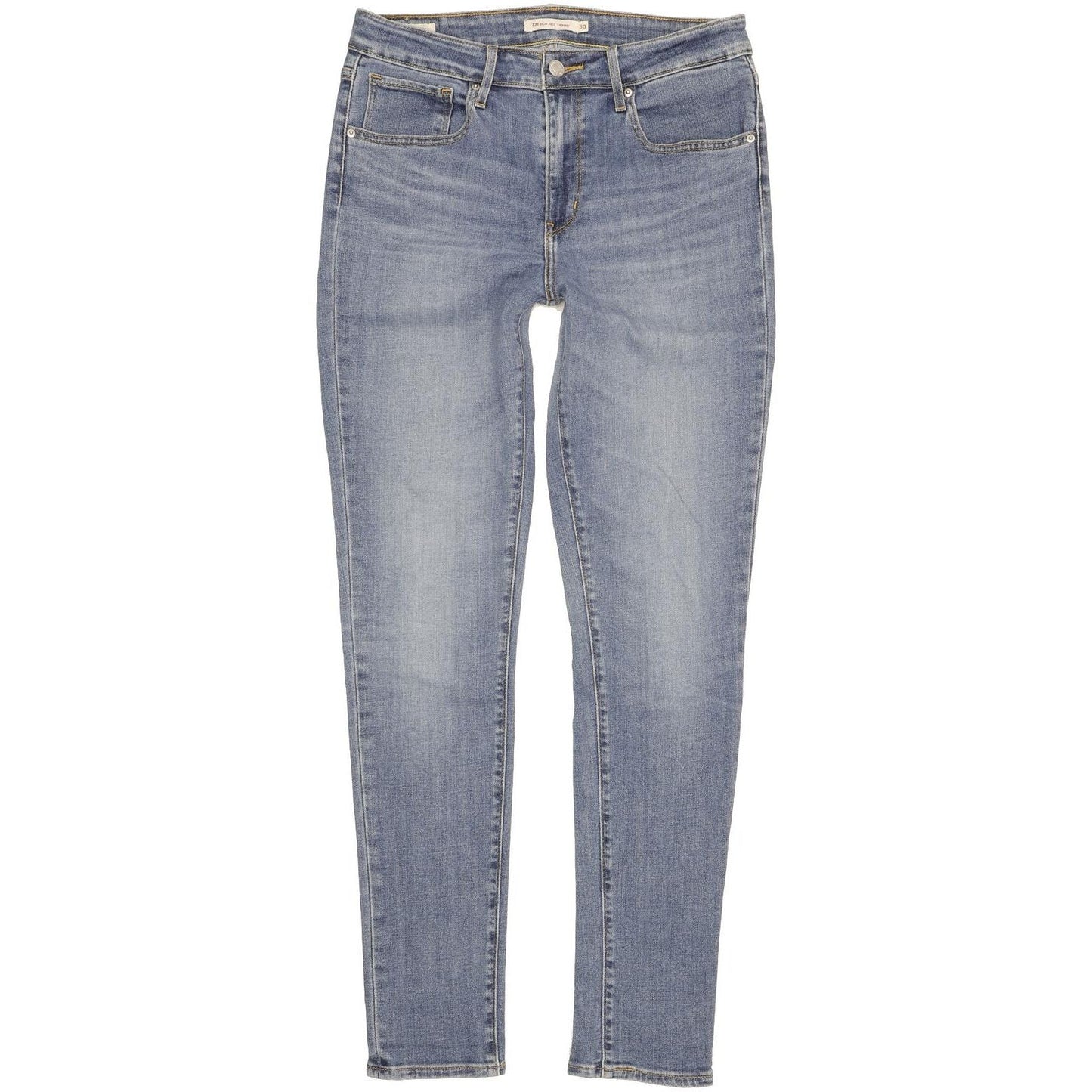 Levi's 721 Women Blue Skinny Slim Stretch Jeans W30 L32