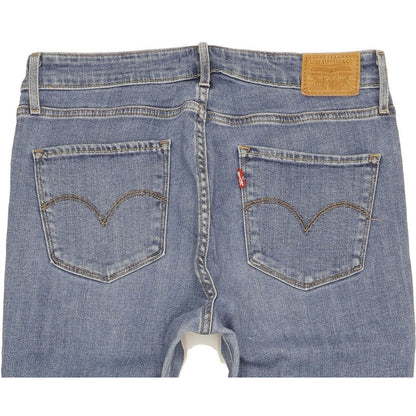 Levi's 721 Women Blue Skinny Slim Stretch Jeans W30 L32