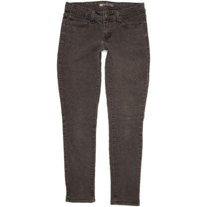 Levi's Demi Curve Women Charcoal Skinny Slim Stretch Jeans W27 L28