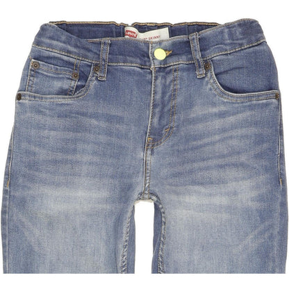 Levi's 510 Kids Blue Skinny Slim Stretch Jeans W26 L30