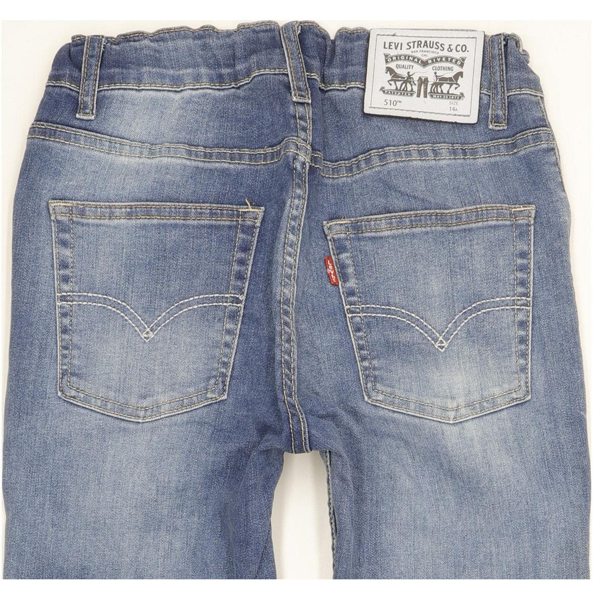 Levi's 510 Kids Blue Skinny Slim Stretch Jeans W26 L30