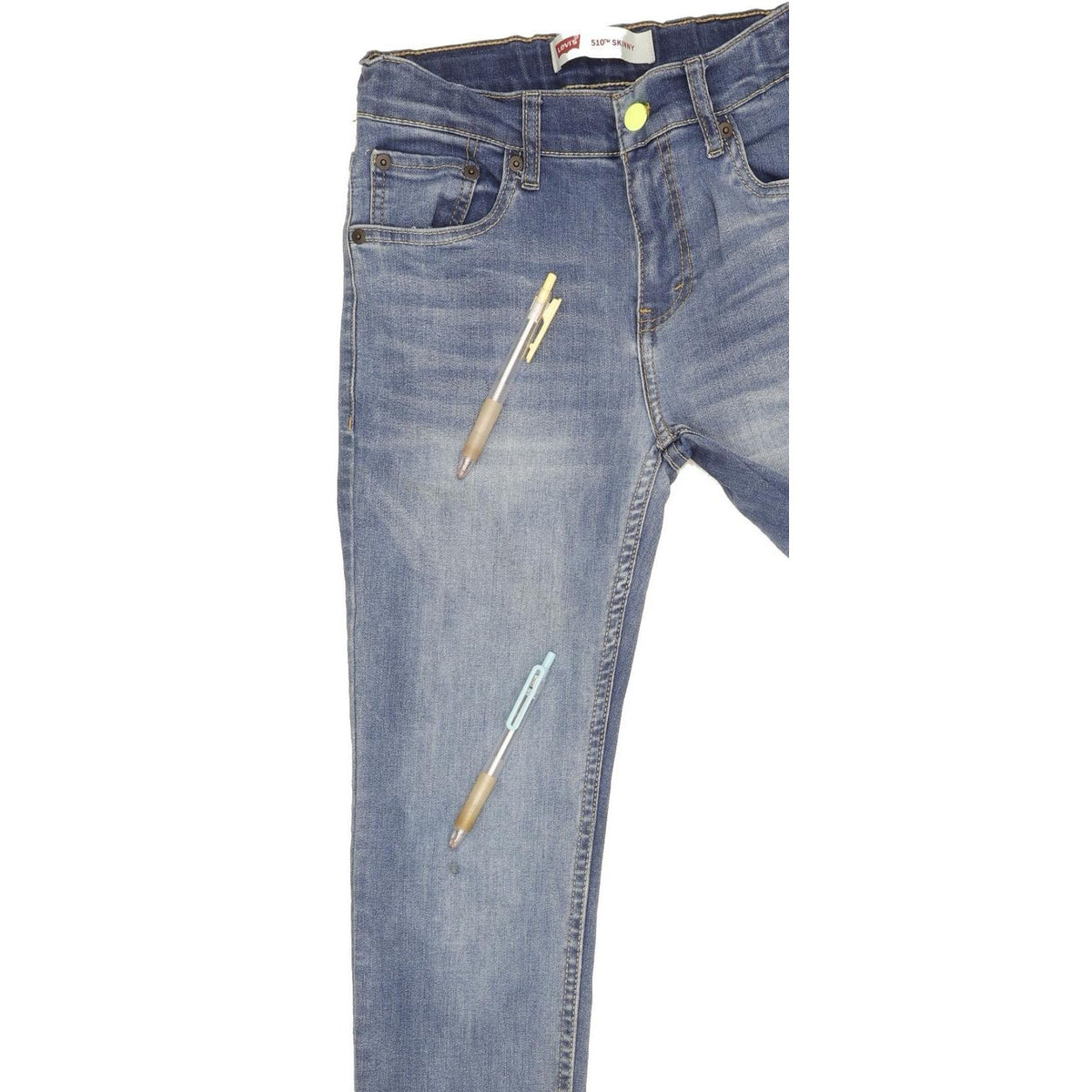Levi's 510 Kids Blue Skinny Slim Stretch Jeans W26 L30