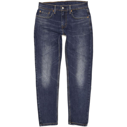 Levi's 502 Hi-Ball Men Blue Tapered Regular Stretch Jeans W29 L29
