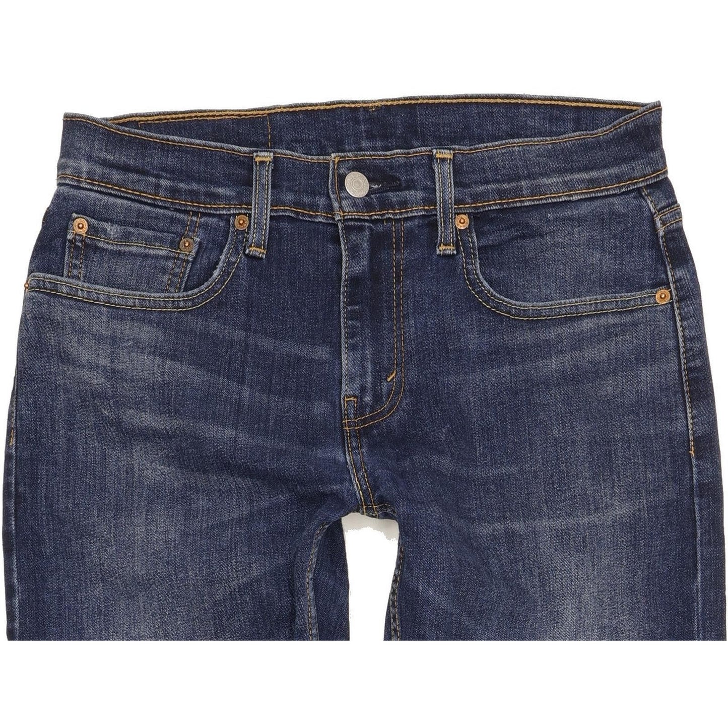Levi's 502 Hi-Ball Men Blue Tapered Regular Stretch Jeans W29 L29