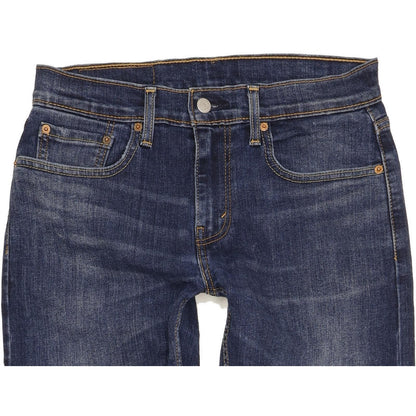 Levi's 502 Hi-Ball Men Blue Tapered Regular Stretch Jeans W29 L29