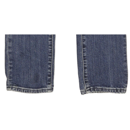 Levi's 712 Women Blue Straight Slim Stretch Jeans W25 L30