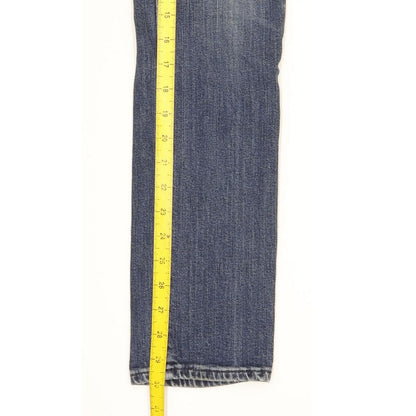Levi's 712 Women Blue Straight Slim Stretch Jeans W25 L30