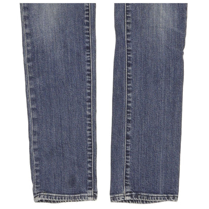 Levi's 712 Women Blue Straight Slim Stretch Jeans W25 L30