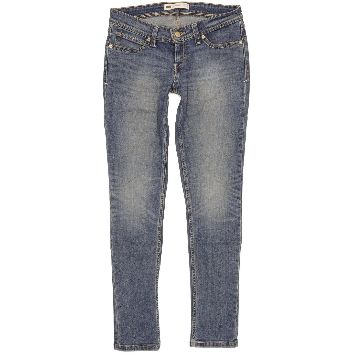 Levi's Bold Curve Women Blue Skinny Slim Stretch Jeans W28 L30