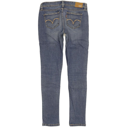Levi's Bold Curve Women Blue Skinny Slim Stretch Jeans W28 L30