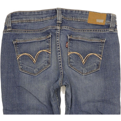 Levi's Bold Curve Women Blue Skinny Slim Stretch Jeans W28 L30