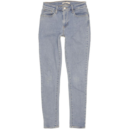 Levi's 721 Women Blue Skinny Slim Stretch Jeans W28 L29