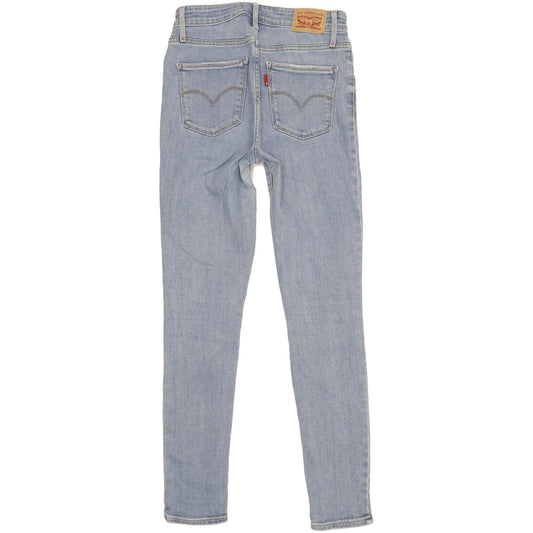 Levi's 721 Women Blue Skinny Slim Stretch Jeans W28 L29