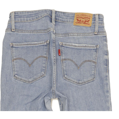Levi's 721 Women Blue Skinny Slim Stretch Jeans W28 L29