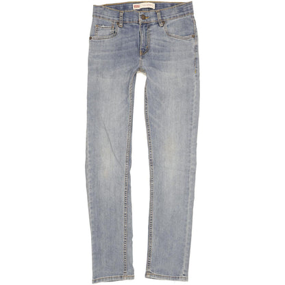 Levi's 510 Kids Blue Skinny Slim Jeans W26 L29