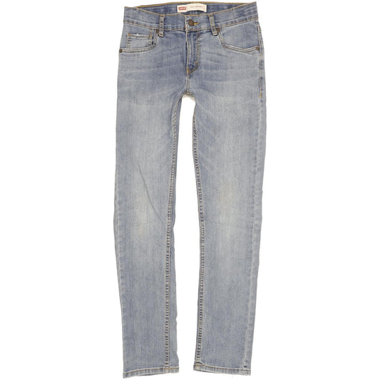 Levi's 510 Kids Blue Skinny Slim Jeans W26 L29