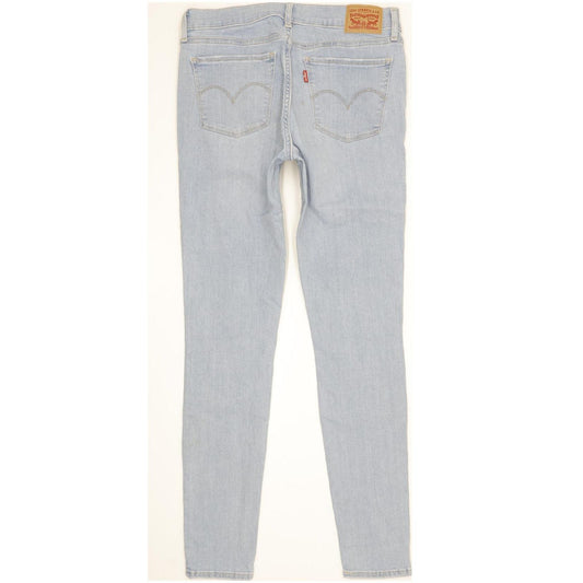 Levi's 710 Super Women Blue Skinny Slim Stretch Jeans W29 L30