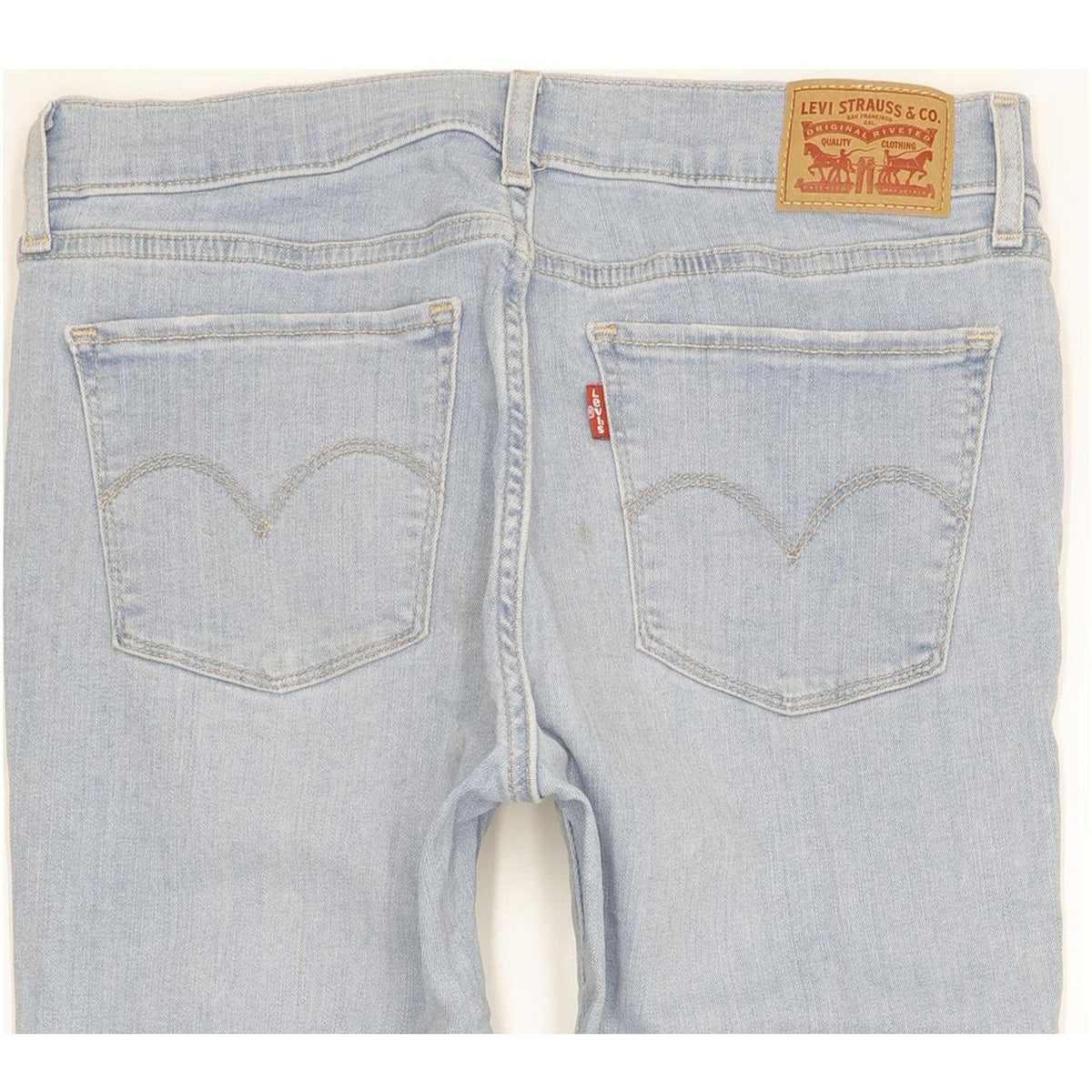 Levi's 710 Super Women Blue Skinny Slim Stretch Jeans W29 L30