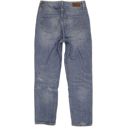 G-Star Midge Deconst Blue Tapered Slim Boyfriend Jeans High Waisted W27 L32