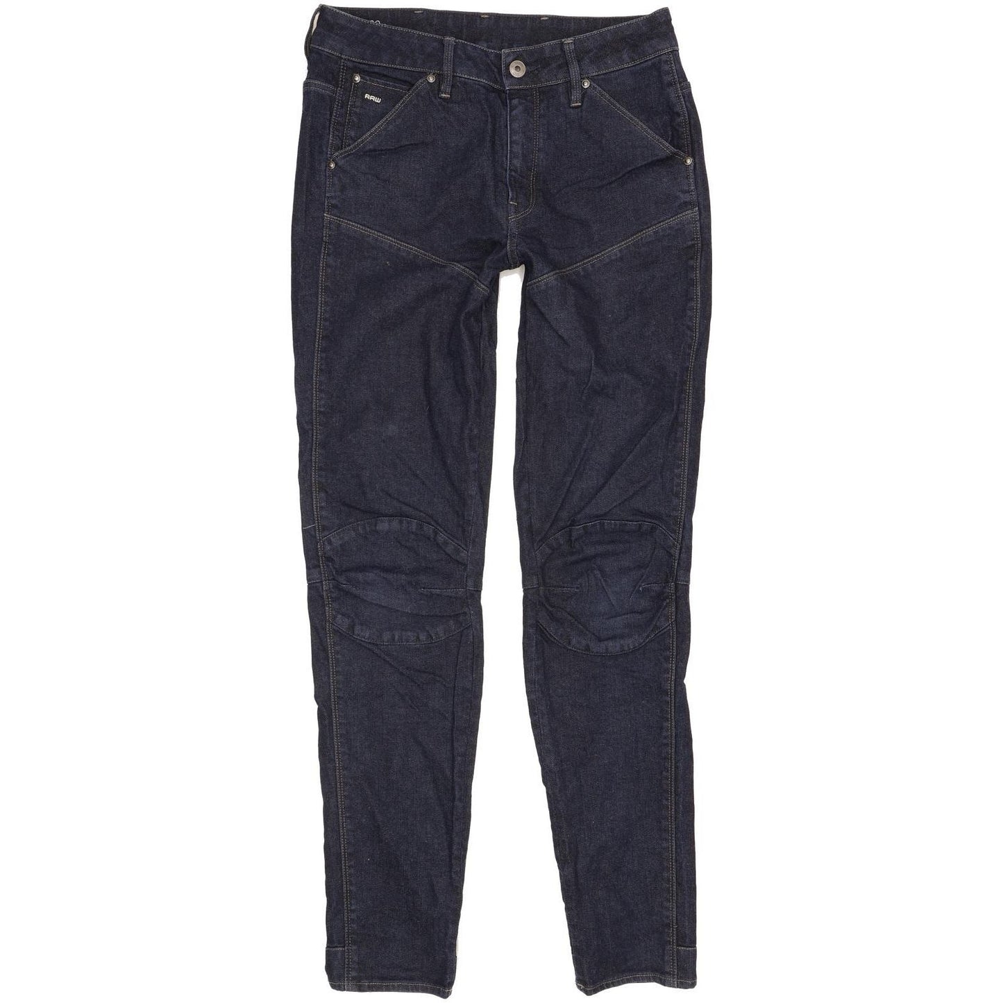 G-Star 5620 3D Women Blue Skinny Slim Boyfriend Stretch Jeans W26 L30