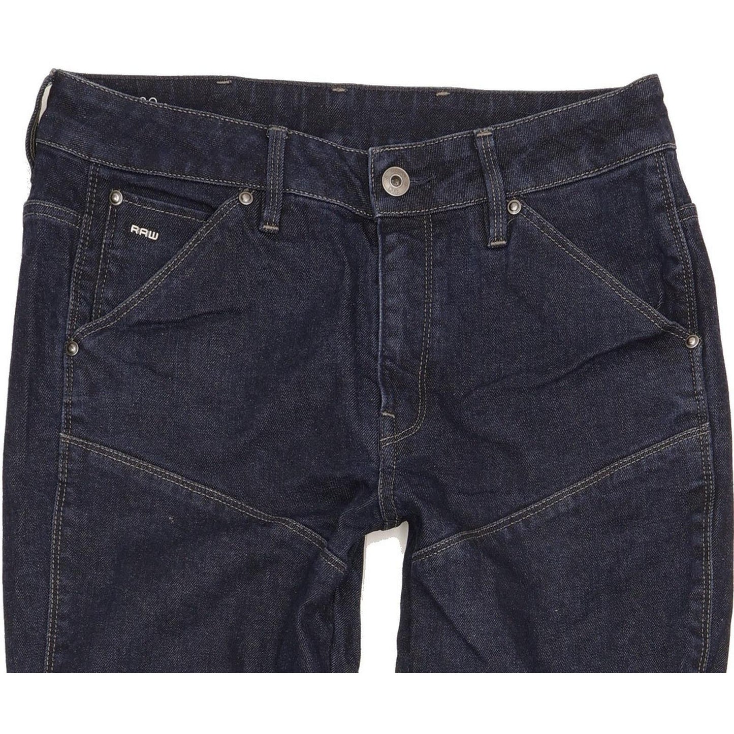 G-Star 5620 3D Women Blue Skinny Slim Boyfriend Stretch Jeans W26 L30
