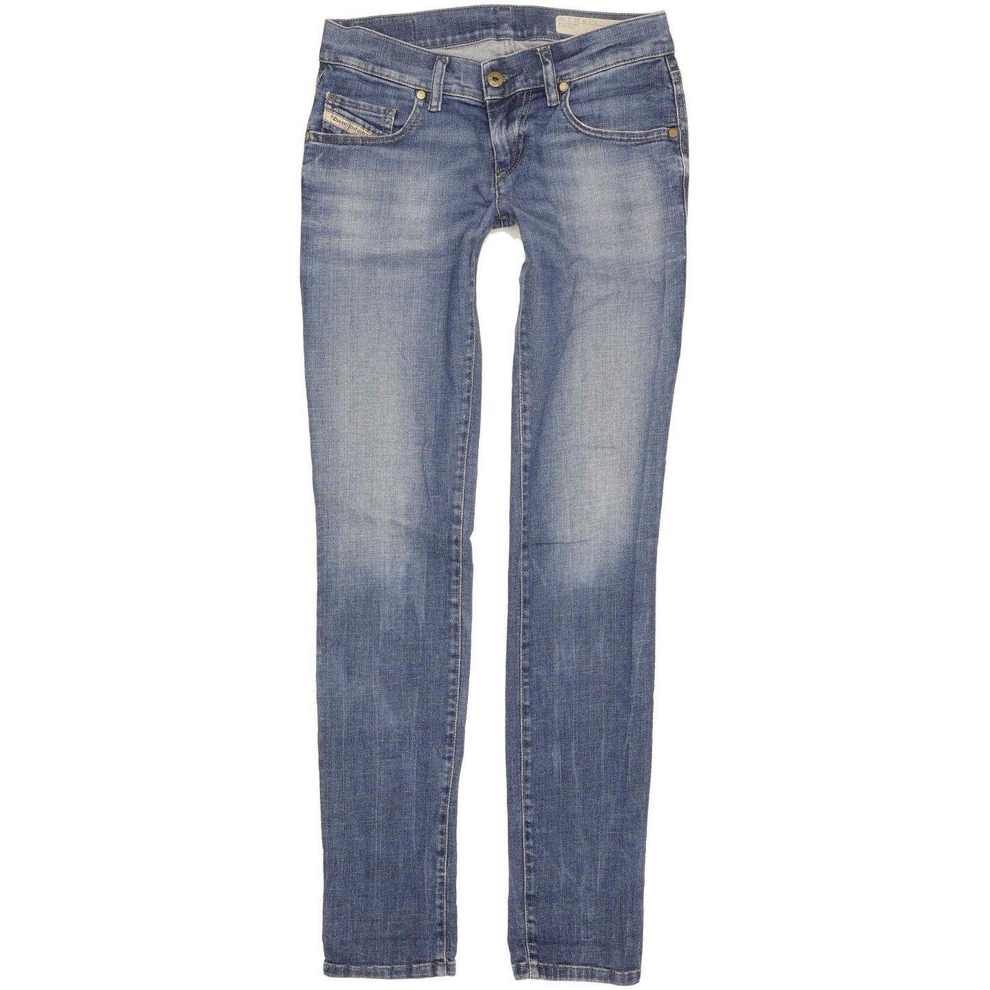 Diesel Grupee 0836X Women Blue Skinny Slim Stretch Jeans W25 L30