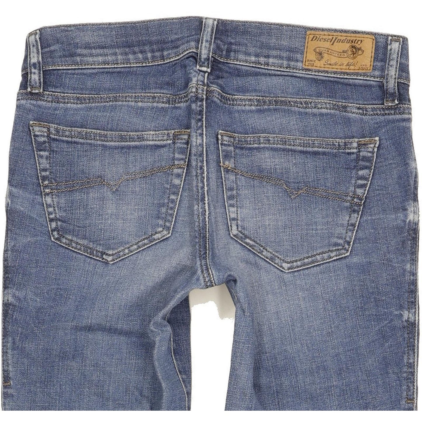 Diesel Grupee 0836X Women Blue Skinny Slim Stretch Jeans W25 L30