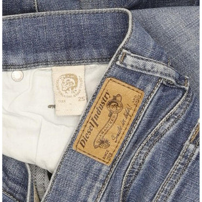 Diesel Grupee 0836X Women Blue Skinny Slim Stretch Jeans W25 L30