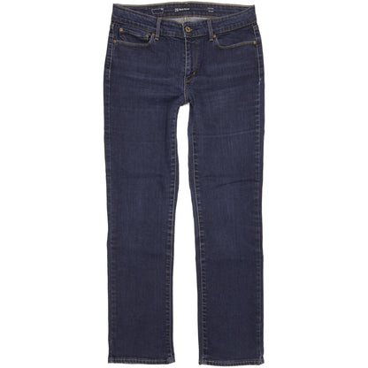 Levi's Demi Curve Women Blue Straight Slim Stretch Jeans W29 L29