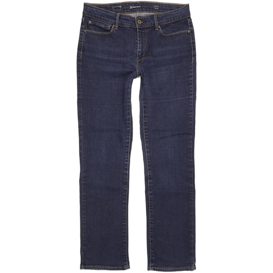 Levi's Demi Curve Women Blue Straight Slim Stretch Jeans W29 L29